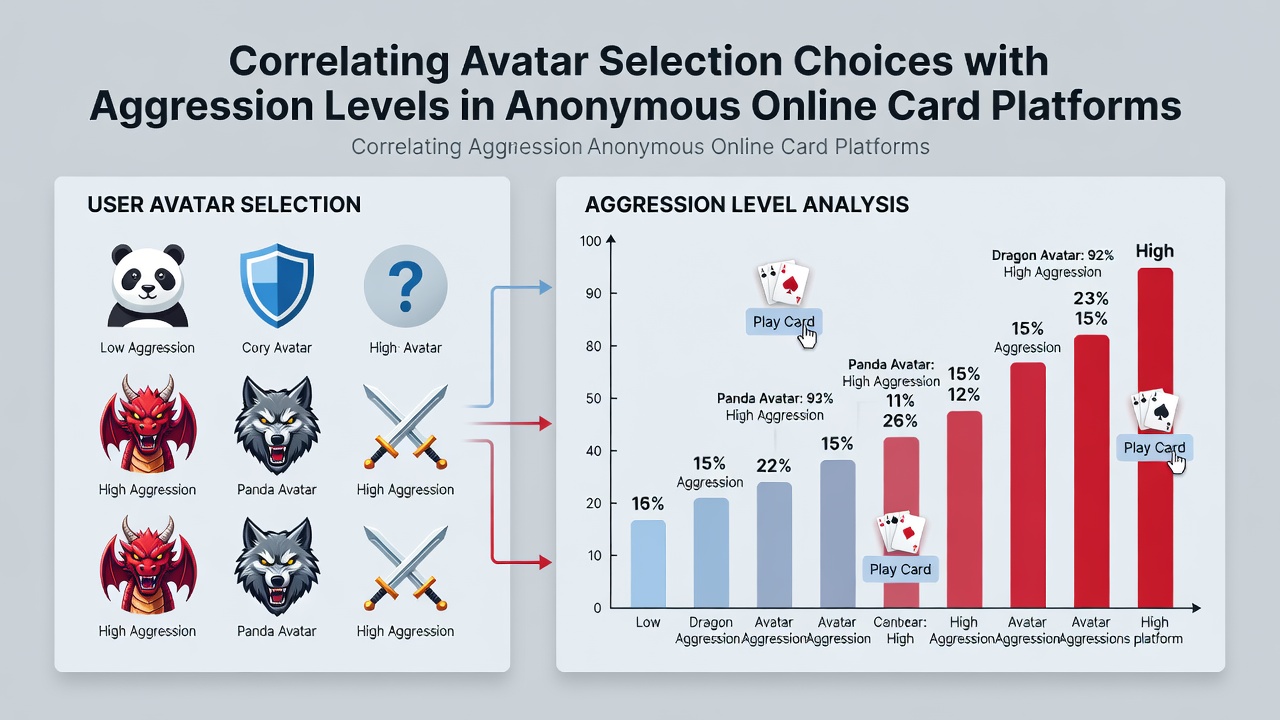 Statistische Auswertung von Aggressionsmetriken in Verbindung mit visuellen Avatar-Merkmalen