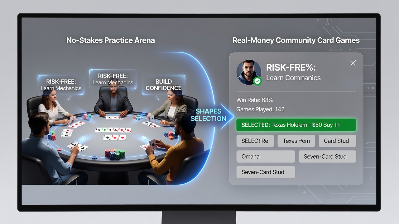 Analyse von Spielverhalten während Übergangsphasen auf einer Pokerplattform