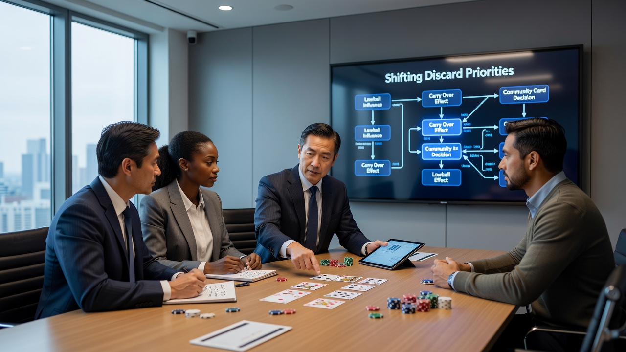 Analyse von Community-Card-Entscheidungen nach Lowball-Runden in Mixed-Sessions